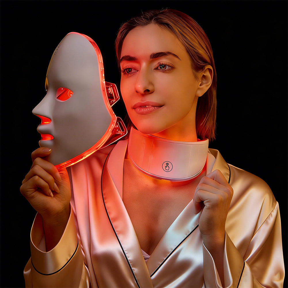 Photon Rejuvenation Device LED Red Blue Light Device Face Mask Large Array Light